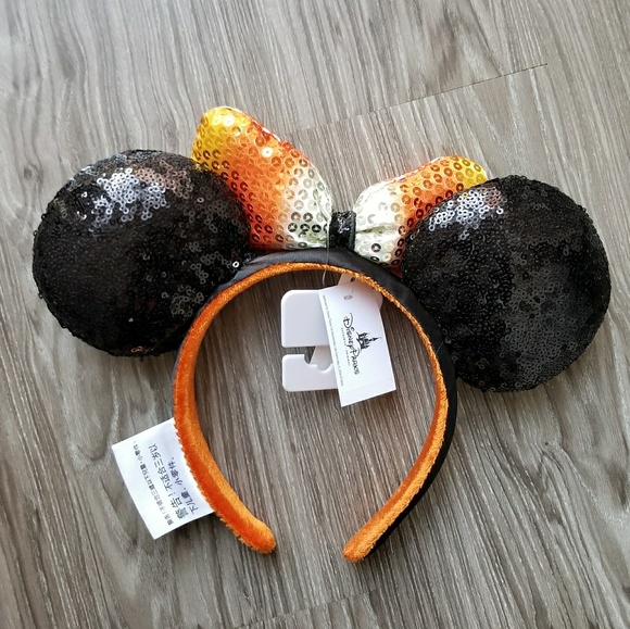 Disney 2018 Halloween Candy Corn Minnie Ears - Picture 3 of 3